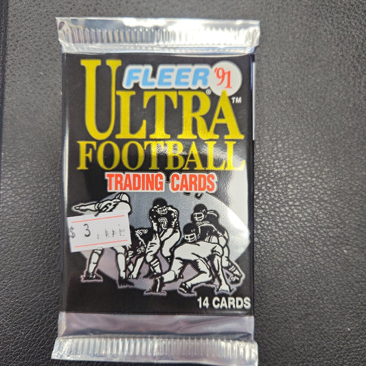 91 Fleer Ultra Football Packs
