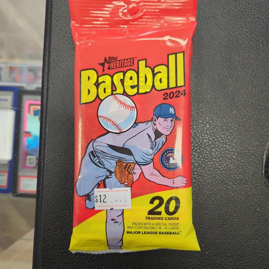 2024 Topps Heritage Baseball Packs