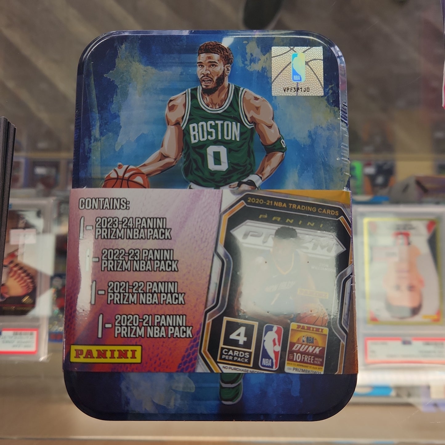 Panini Basketball Tins