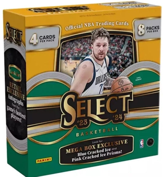 2023 2024 Panini Select Basketball Mega Box Walmart